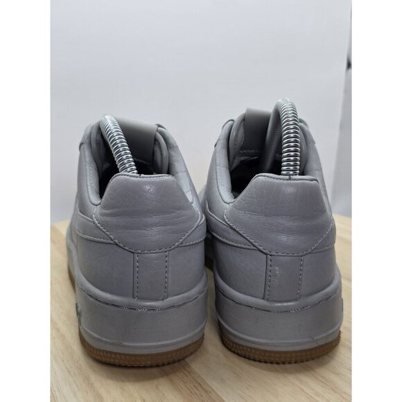 NIKE AF1 LOW UPSETP PINNACLE MATTE SILVER 856477 001 AIR FORCE 1 Wmn Sz 7 Lthr - Picture 6 of 10